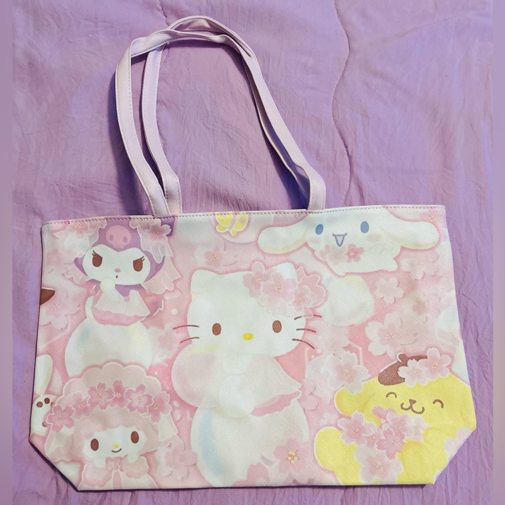 Sakura Sanrio Family Tote Bag